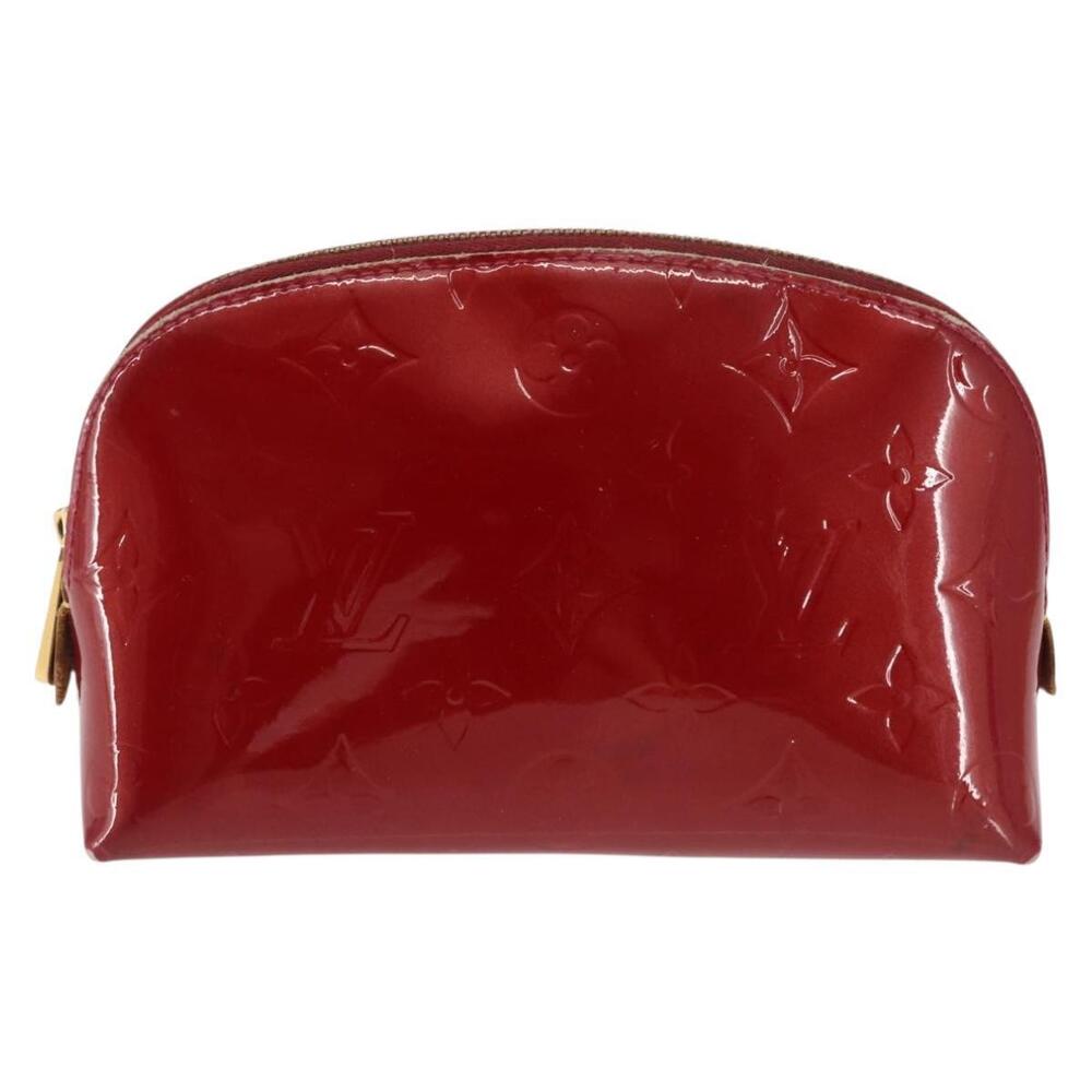 LOUIS VUITTON Monogram Vernis Pochette Pouch Rose Indian M90009 LV Auth BA6716 - Picture 13 of 16